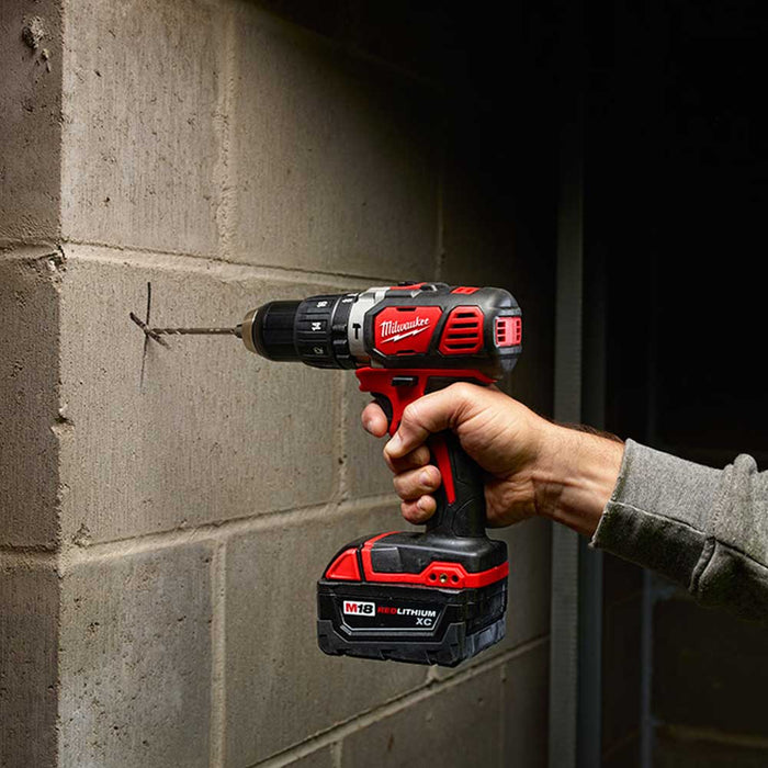 Milwaukee 2607-80 M18 18V 1/2" Hammer Drill/Driver - Bare Tool - Reconditioned