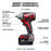 Milwaukee 2696-23 M18 18V Cordless Power Lithium-Ion 3-Tool Combo Kit