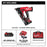 Milwaukee 2839-21CT M18 FUEL 18V 15 Guage Cordless Finish Nailer Kit