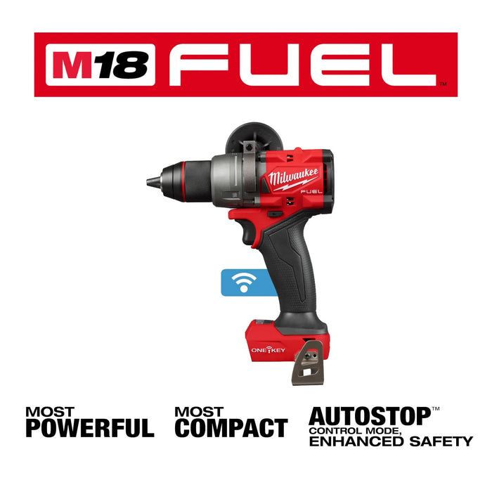 Milwaukee 2905-20 M18 FUEL 18V 1/2" Drill/Driver w/ ONE-KEY - Bare Tool