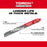 Milwaukee 48-00-5202 9" TORCH SAWZALL Metal Materials Carbide Blade