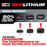 Milwaukee 48-11-1820 M18 18V REDLITHIUM REDLINK Slide-Type Compact Battery