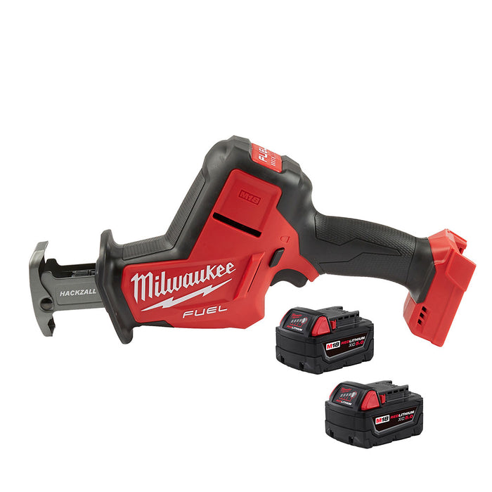 Milwaukee 48-11-1852 M18 18V REDLITHIUM XC5.0 Extended Battery - 2PK w/ Hazkzall