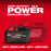 Milwaukee 48-11-1861 M18 18V XC6.0 REDLITHIUM FORGE Battery Pack