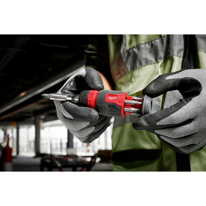 Milwaukee 48-22-2913 8-in-1 Ratcheting Compact Multi-Bit Screwdriver