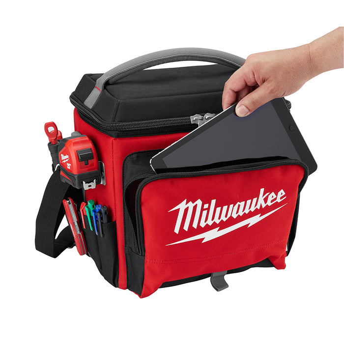 Milwaukee 48-22-8250 21.65-Quart Red Heavy Duty Ballistic Jobsite Cooler