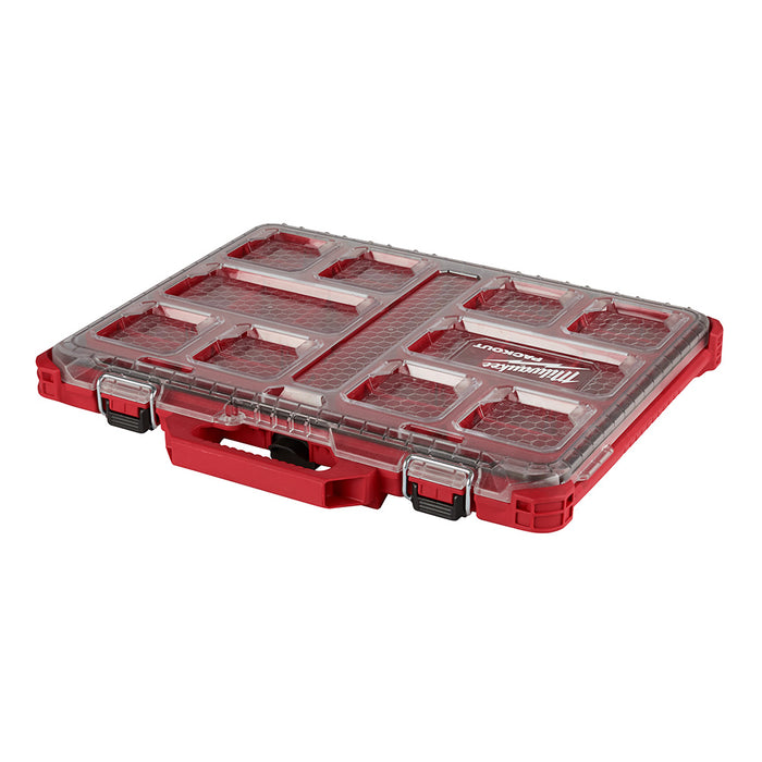 Milwaukee 48-22-8431 10-Compartment Durable PACKOUT Low-Profile Tool Organizer