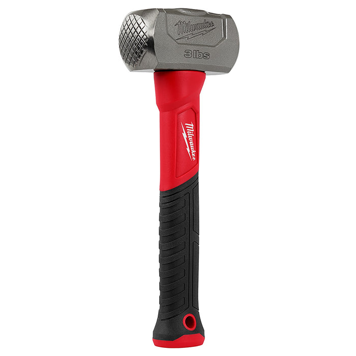 Milwaukee 48-22-9310 3 lbs Drilling Hammer w/ Milled/Smooth Face