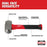 Milwaukee 48-22-9310 3 lbs Drilling Hammer w/ Milled/Smooth Face