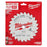 Milwaukee 48-40-0624 6-1/2" 24T Anti Friction General Purpose Track Saw Blade