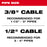 Milwaukee 48-53-2777 3/8" x 100' Durable Inner Core Cable