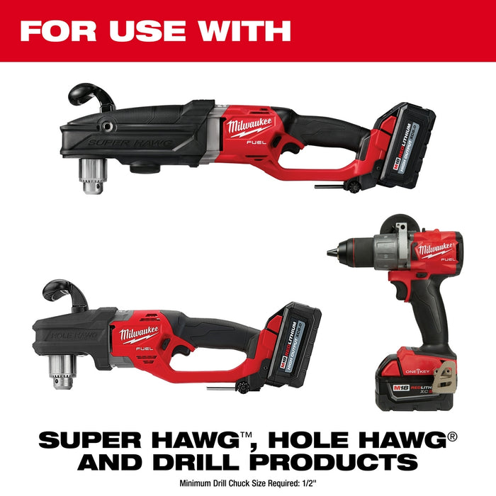 Milwaukee 49-56-9290 10-Piece Big Hawg Hole Carbide Saw Kit w/ Arbor