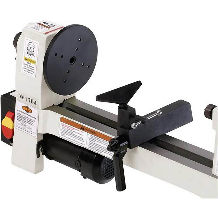 Shop Fox W1704 8X13" Bench-Top Wood Lathe  w/ Infinitely Variable Speed Control