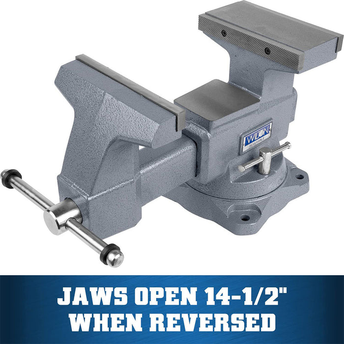 WILTON 28823 8" Jaw Reversible Mechanic Vise 9.5"/11.75" Opening 5" Depth