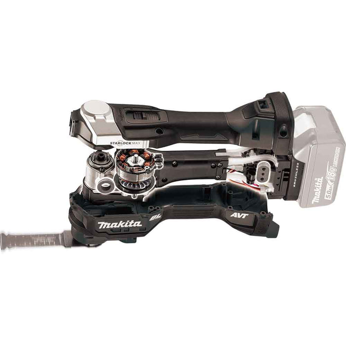 Makita XMT04ZB 18V LXT Sub-Compact Brushless StarlockMax Multi-Tool - Bare Tool