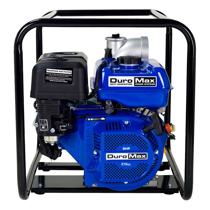 DuroMax XP904WP 427-Gpm 4" Gasoline Engine Portable Water Pump