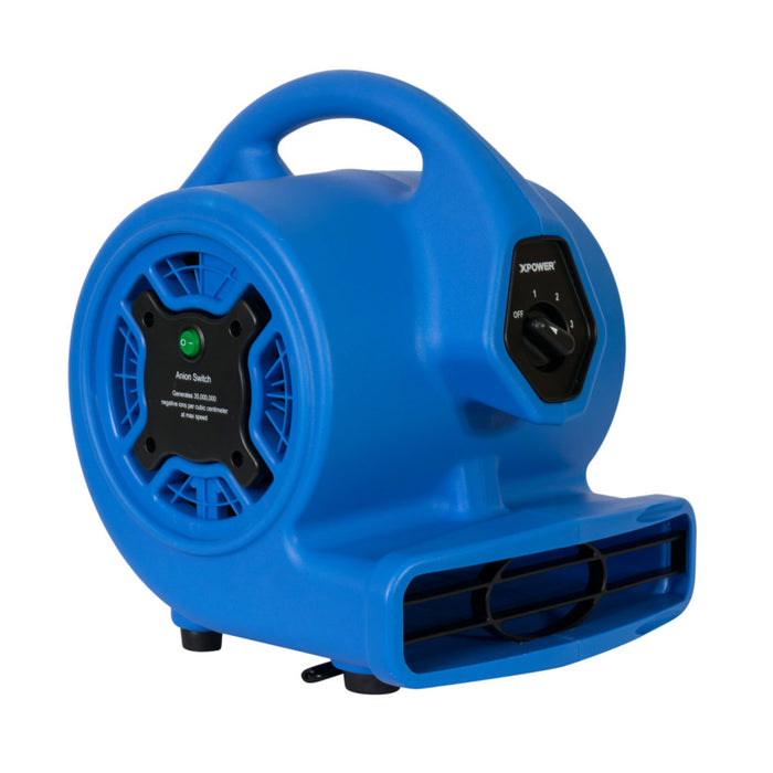 Xpower P-150N 1/5 HP 700 CFM 3 Speeds Refillable Scented Air Mover w/ Ionizer