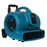 Xpower P-630HC 1/2 HP Air Mover w/ Telescopic Handle, Wheels, Carpet Clamp