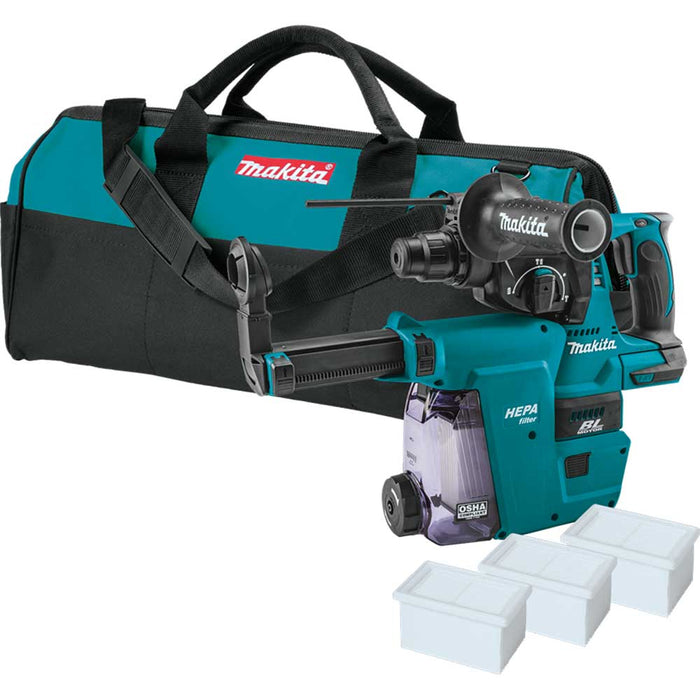 Makita XRH01ZWX 18V LXT 1" Li-Ion Brushless Cordless Rotary Hammer - Bare Tool