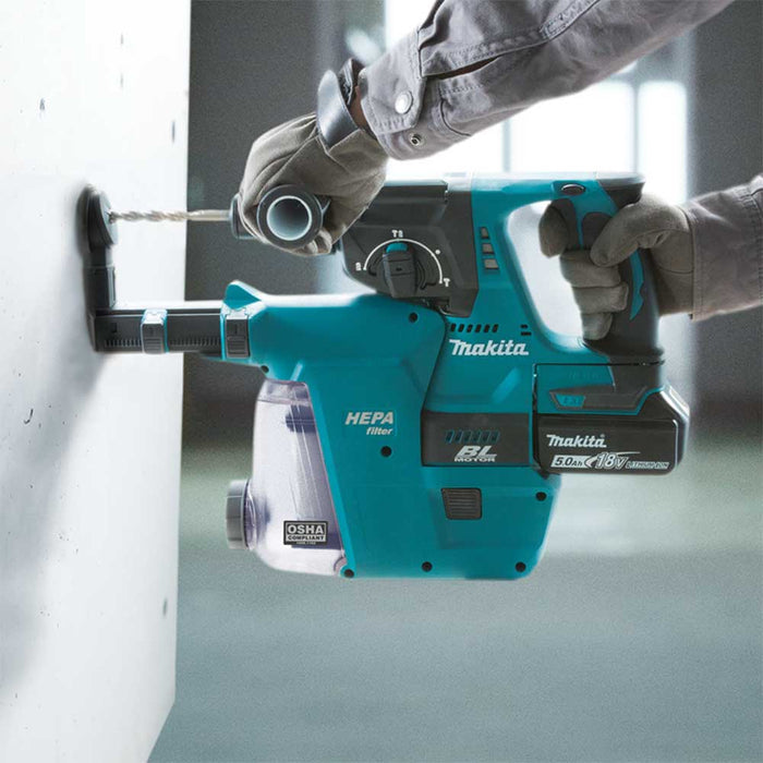 Makita XRH01ZWX 18V LXT 1" Li-Ion Brushless Cordless Rotary Hammer - Bare Tool