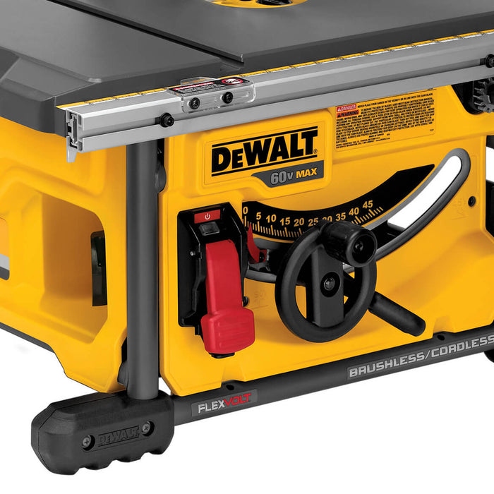 DeWALT DCS7485B 60V FLEXVOLT 8-1/4-Inch Adjustable Table Saw Bare Tool