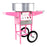 Funtime FT1000 Commercial Style Candy Cloud Cotton Hard Candy Machine Floss Maker Cart