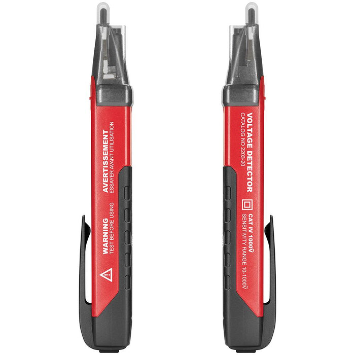 Milwaukee 2203-20 50 - 1,000V Safety Rated Dual Range Voltage Detector