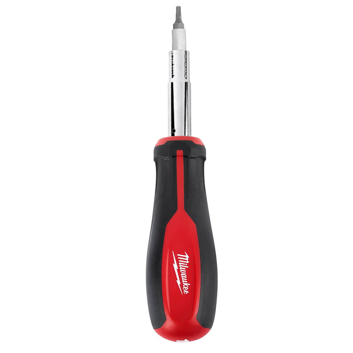 Milwaukee 48-22-2761 11-in-1 Multi-Tip Wire Stripping Square Drive Screwdriver