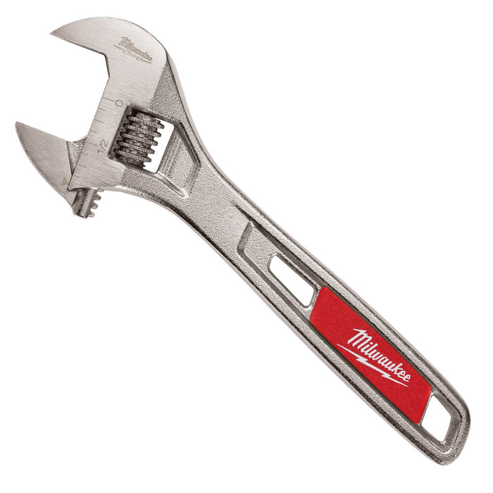 Milwaukee 48-22-7400 and 10-Inch Parallel Jaw Adjustable Wrench Set 2pc