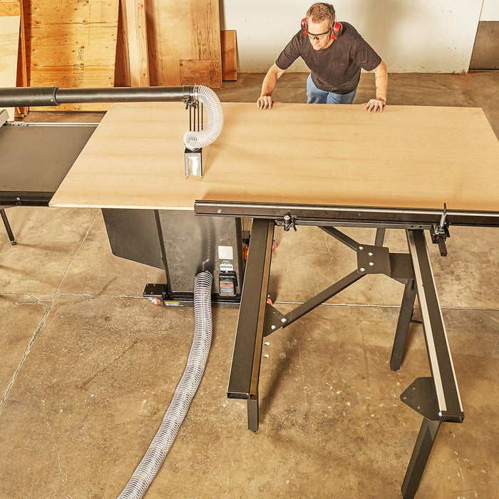 SawStop TSA-SA70 Heavy Duty Steel Large Sliding Table for 70-Inch Crosscut